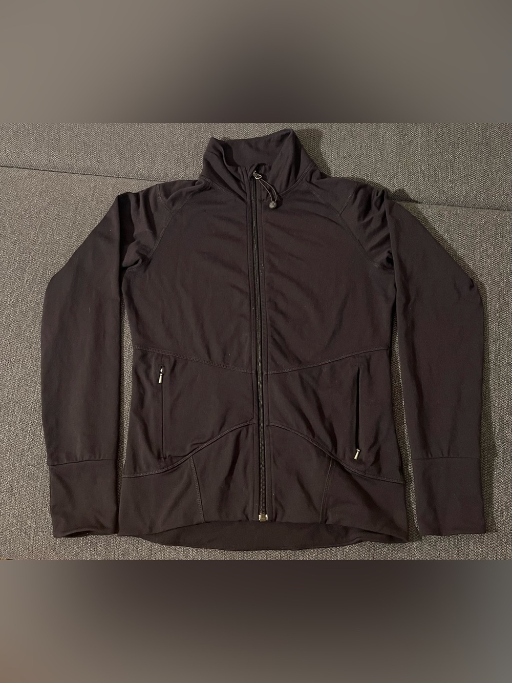 Tuff Athletics Black Lightweight Zip-Up Jacket